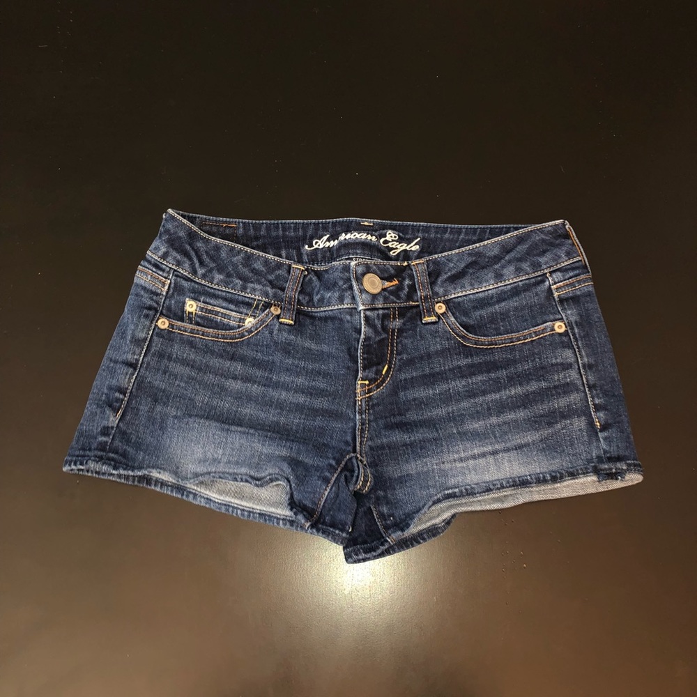 American Eagle Denim Shorts Size 4